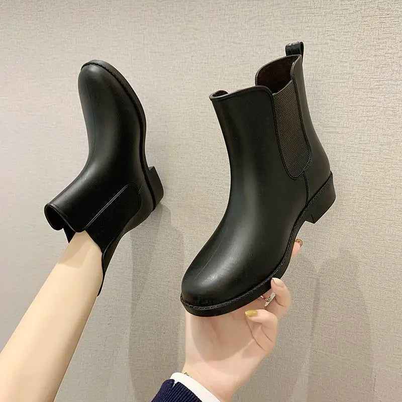 R&B | Slip-On Regenstiefel - Bequeme Gepolsterte Design für Frauen