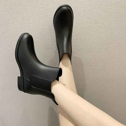 R&B | Slip-On Regenstiefel - Bequeme Gepolsterte Design für Frauen