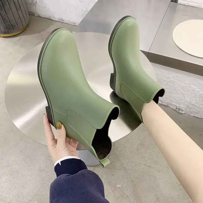 R&B | Slip-On Regenstiefel - Bequeme Gepolsterte Design für Frauen