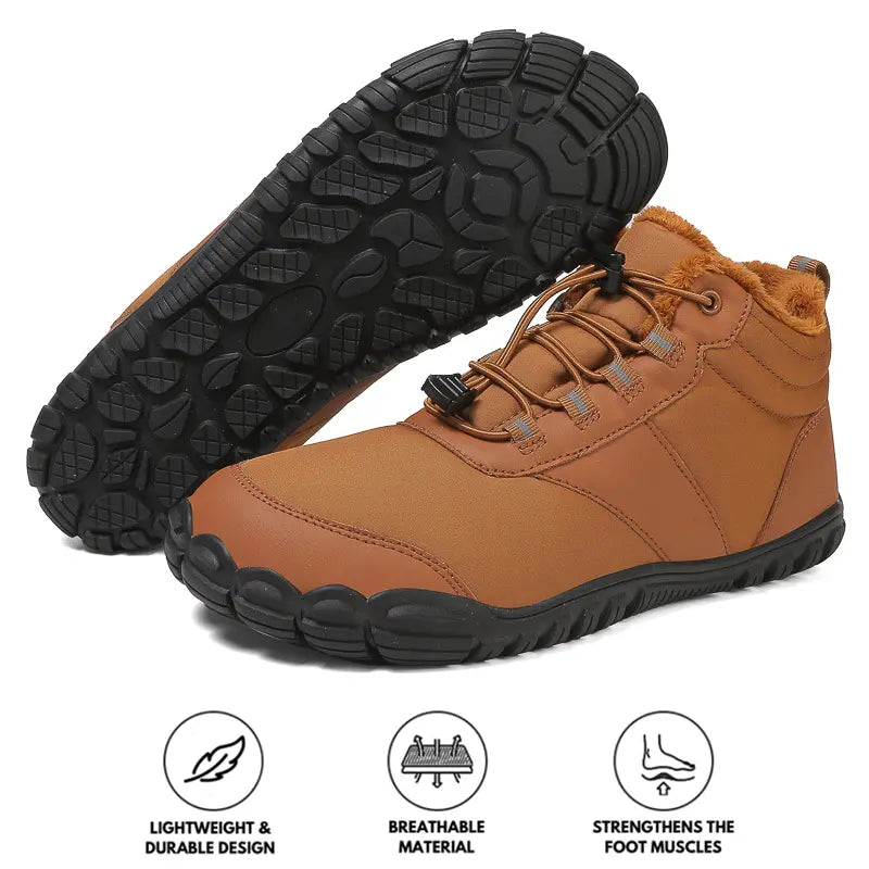 R&B | Wasserdichte Schneestiefel für Unisex – Komfort & Unterstützung für Winterabenteuer