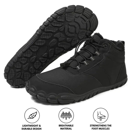 R&B | Wasserdichte Schneestiefel für Unisex – Komfort & Unterstützung für Winterabenteuer