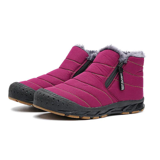 R&B | Wasserdichte Schneestiefel für Frauen – Bequem & Warm mit Fellfutter