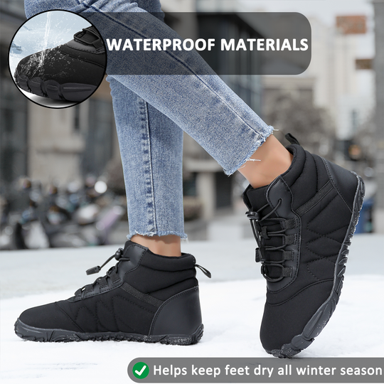 R&B | Wasserdichte Winterstiefel für Männer und Frauen – Bequeme & Rutschfeste Gestaltung