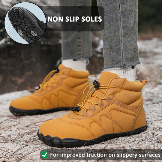 R&B | Wasserdichte Winterstiefel für Männer und Frauen – Bequeme & Rutschfeste Gestaltung