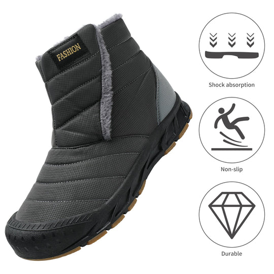 R&B | Wasserdichte Winterstiefel für Frauen – Bequem & Unterstützend für kaltes Wetter