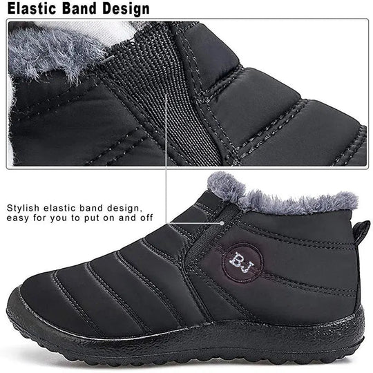 R&B | Wasserdichte Winterstiefel für Damen – Gemütliches & Rutschfestes Design