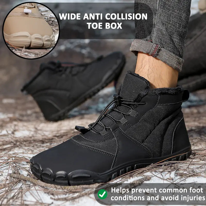 R&B | Wasserdichte Winterstiefel für Frauen – Warm & Bequem Barfußdesign