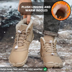 R&B | Wasserdichte Winterstiefel für Frauen – Warm & Bequem Barfußdesign