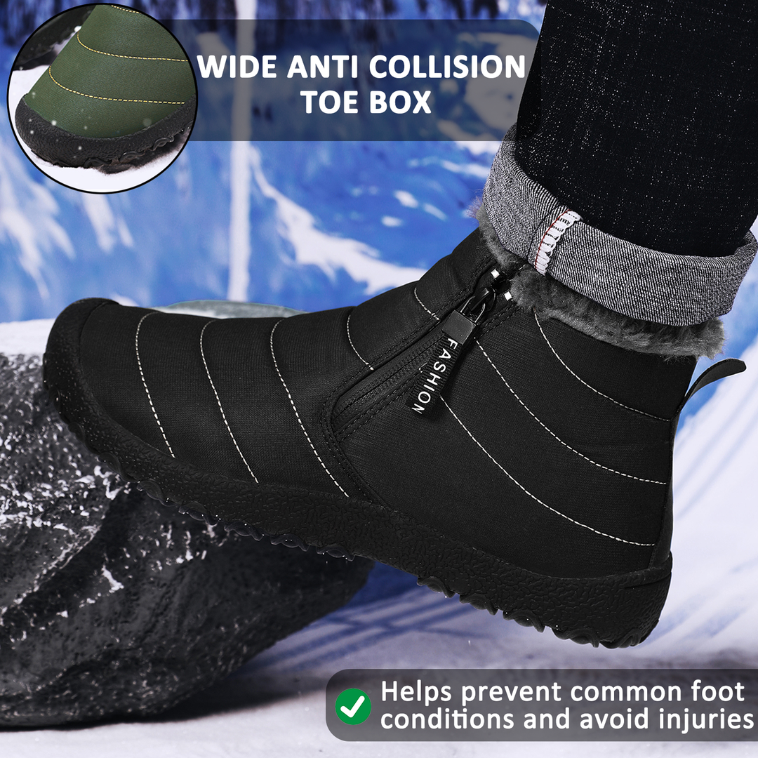 R&B | Wasserdichte Winter-Wanderschuhe für Unisex – Bequemes und rutschfestes Design