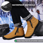 R&B | Wasserdichte Winter-Wanderschuhe für Unisex – Bequemes und rutschfestes Design