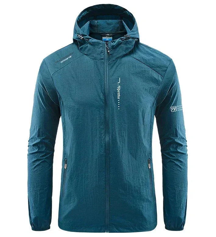 R&B | Ultraleichte Wind und Sonnensichere Kapuzen Sommerjacke Herren