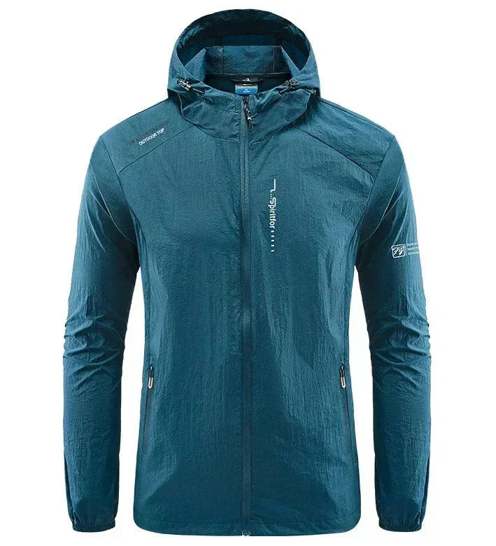 R&B | Ultraleichte Wind und Sonnensichere Kapuzen Sommerjacke Herren