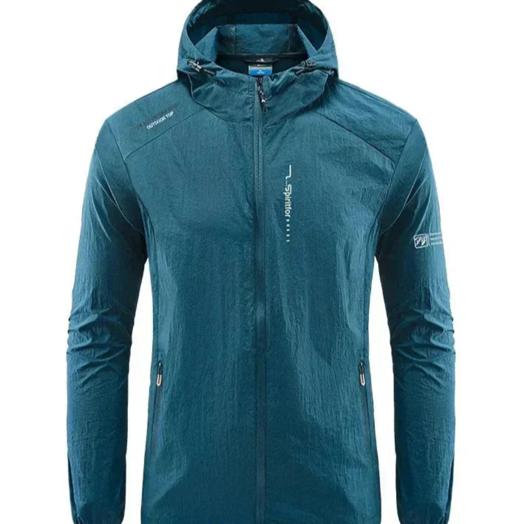 R&B | Ultraleichte, Wind- und Sonnensichere Sommerjacke mit Kapuze für Herren