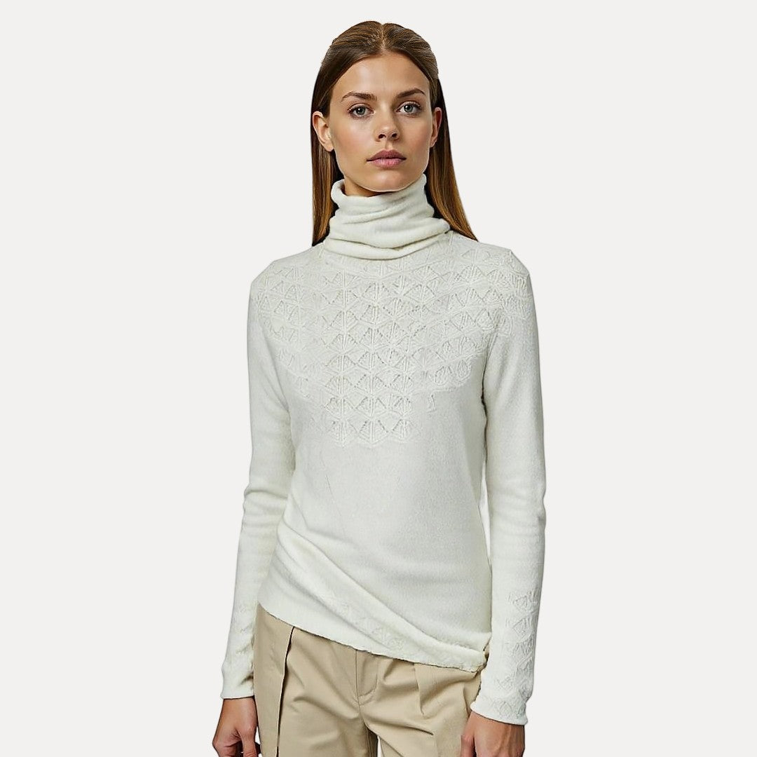R&B | Rollkragenpullover Damen Aus Acryl