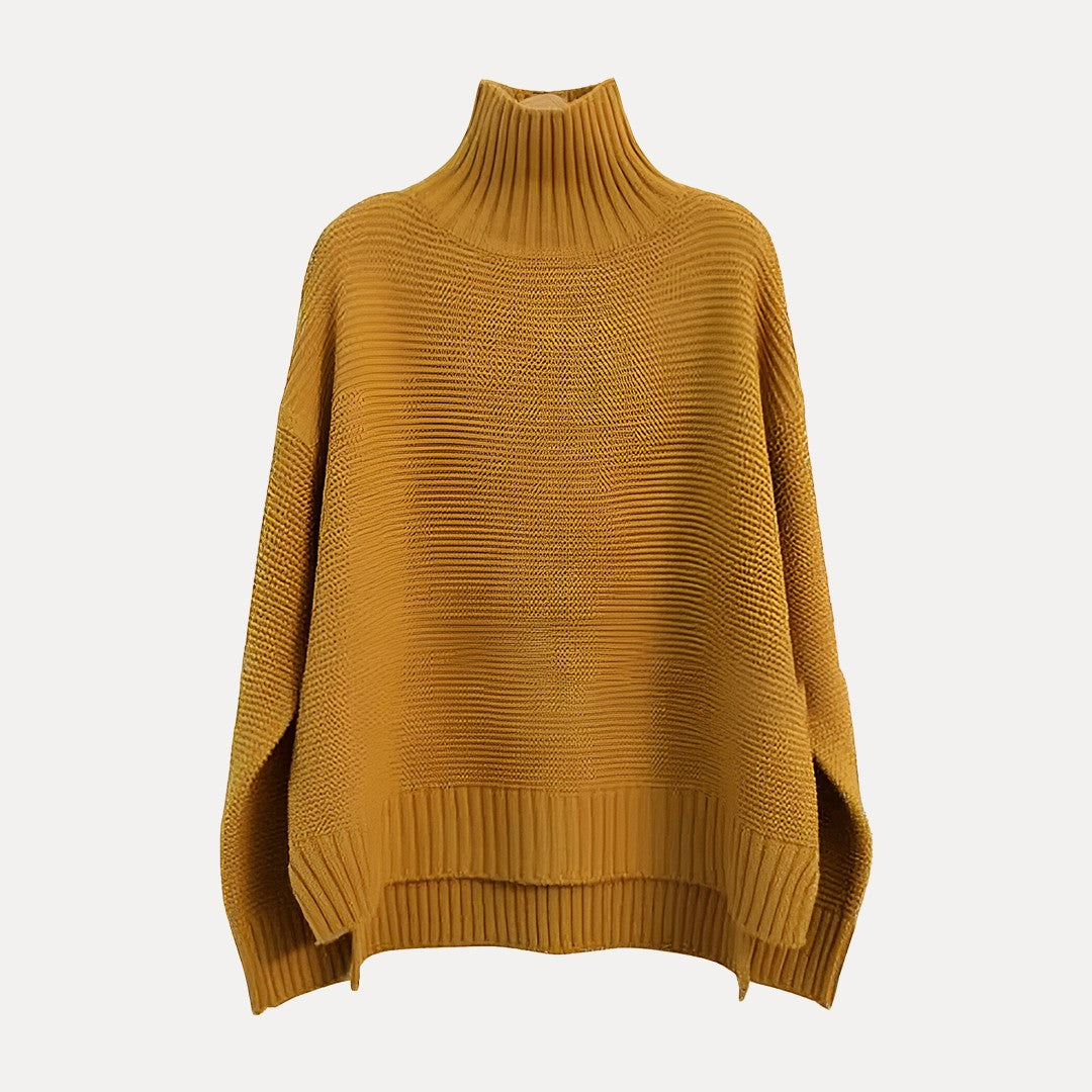 R&B | Wollpullover mit Stehkragen