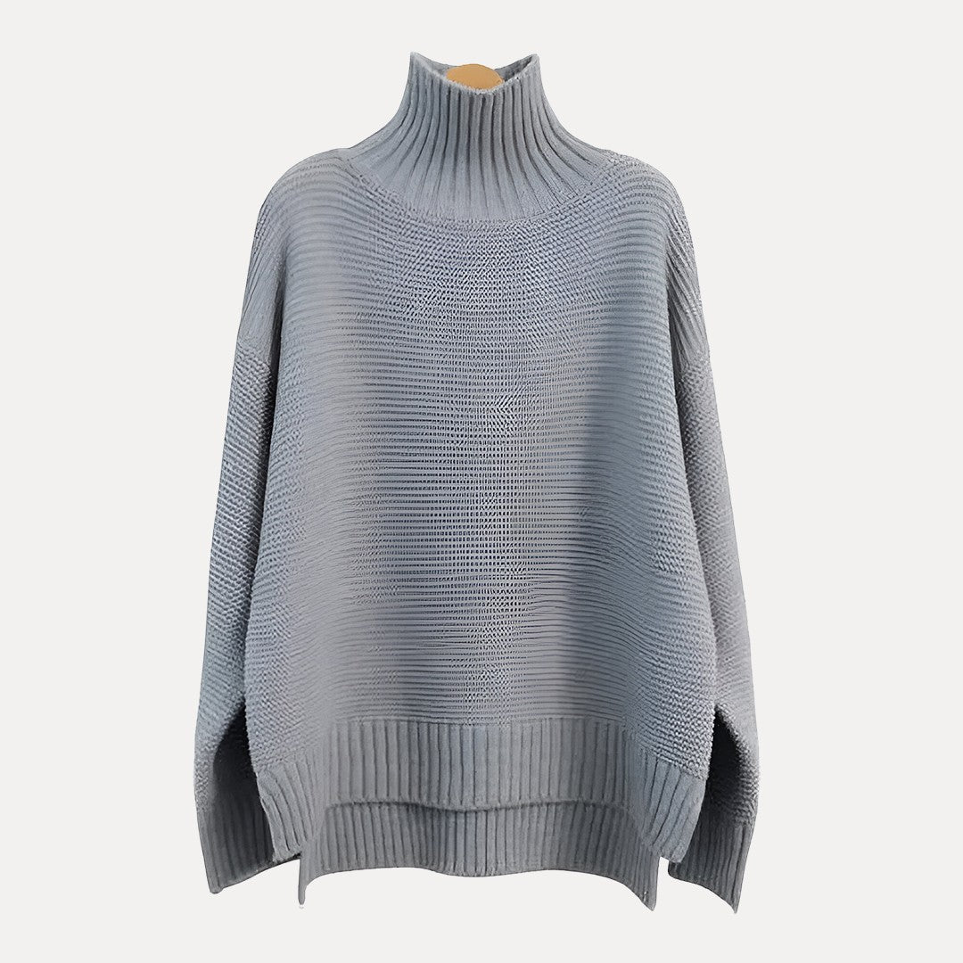 R&B | Wollpullover mit Stehkragen