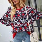 R&B | Lässiger Strickpullover mit Breitem Saum