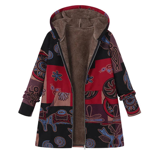 R&B | Fleecejacke mit Kapuze
