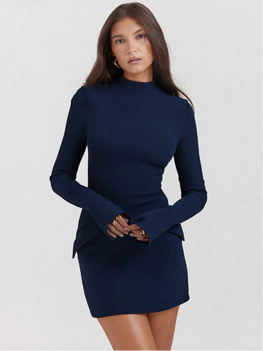 R&B | Damenkleid mit Kragen