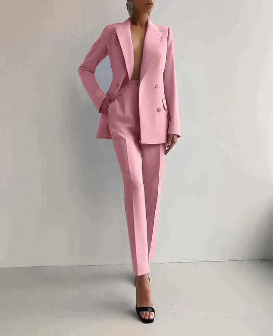 R&B | Anzug Damen Eleganter Blazer & Hosen Set