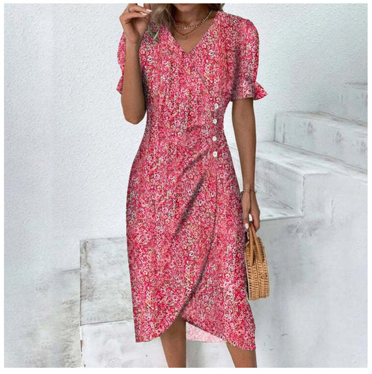 R&B | Schönes Kleid mit Knöpfen