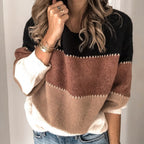 R&B | Bequemer Gestreifter Pullover
