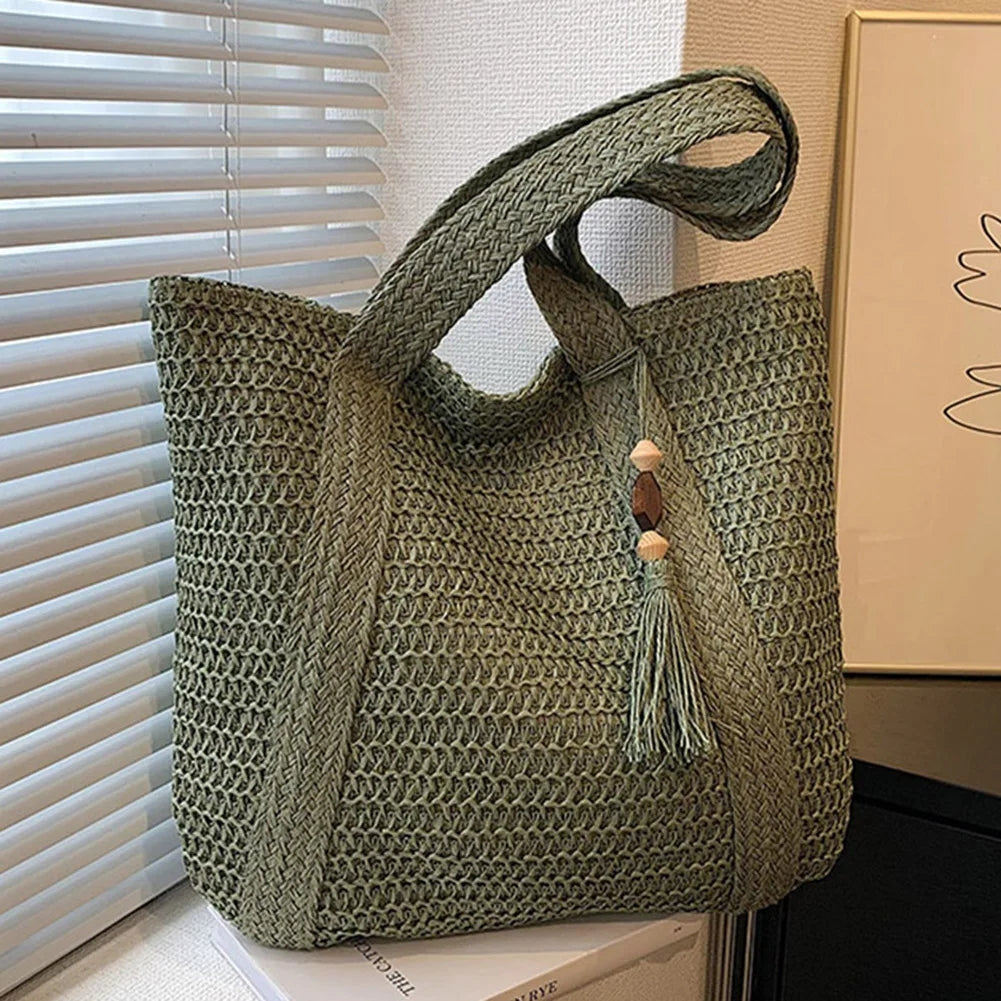 R&B | Sommertasche Aus Stroh mit Lässigem Design