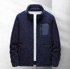 R&B | Herren Zip-Up Jacke - Hoher Kragen mit mehreren Taschen