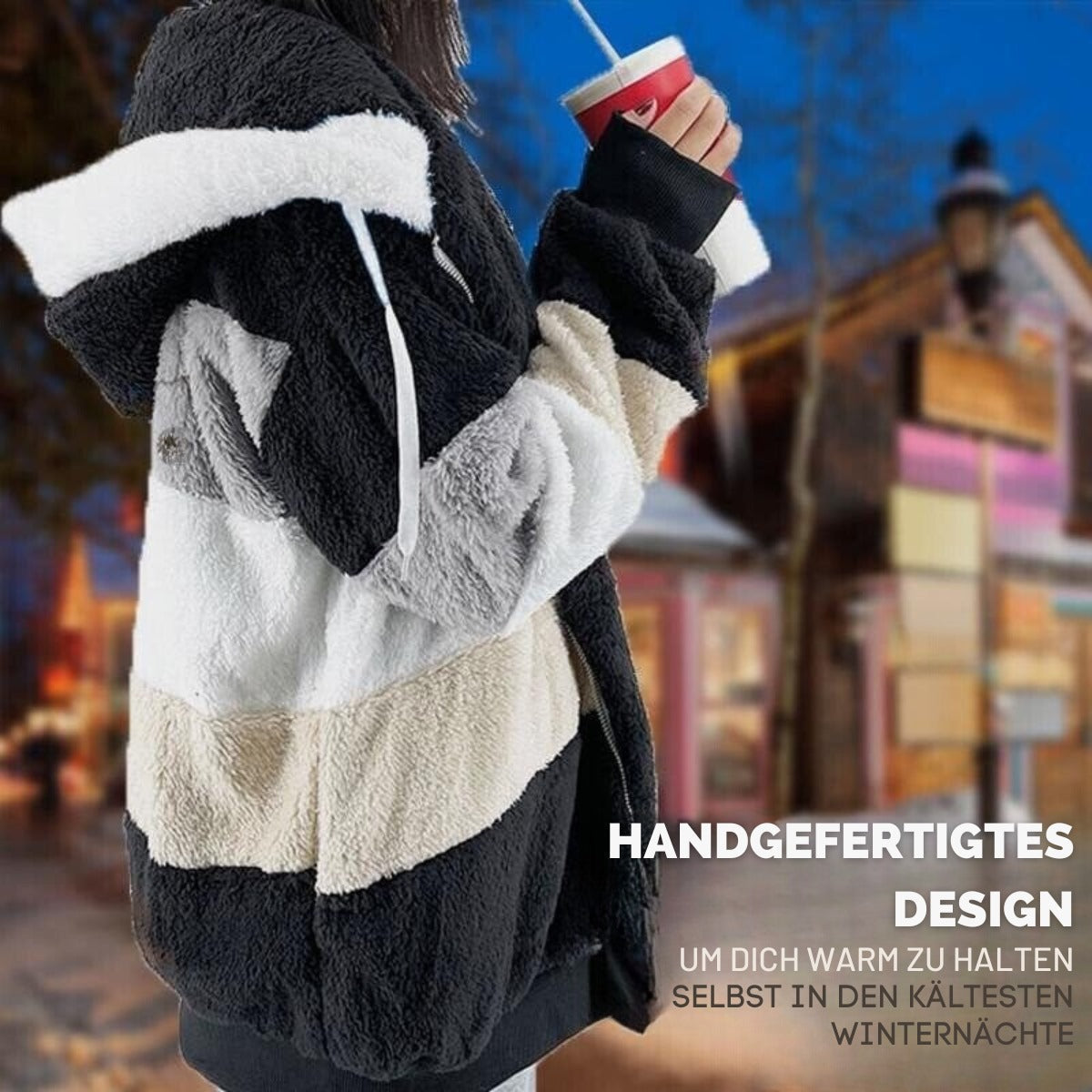 R&B | Modische Steppjacke mit Kontrasten