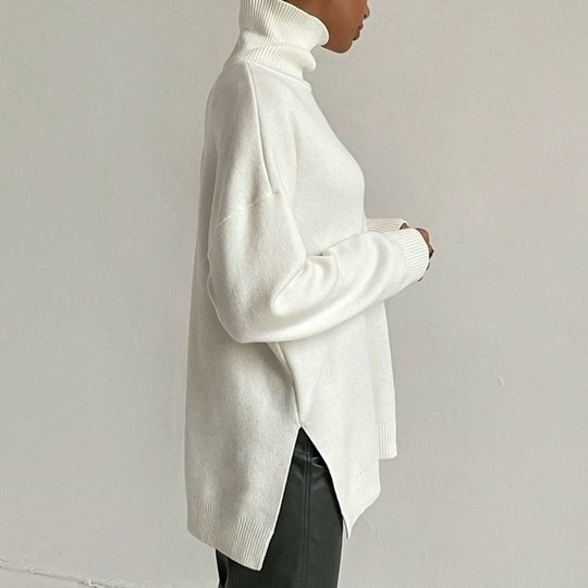 R&B | Hochkragenpullover mit Langen Ärmeln