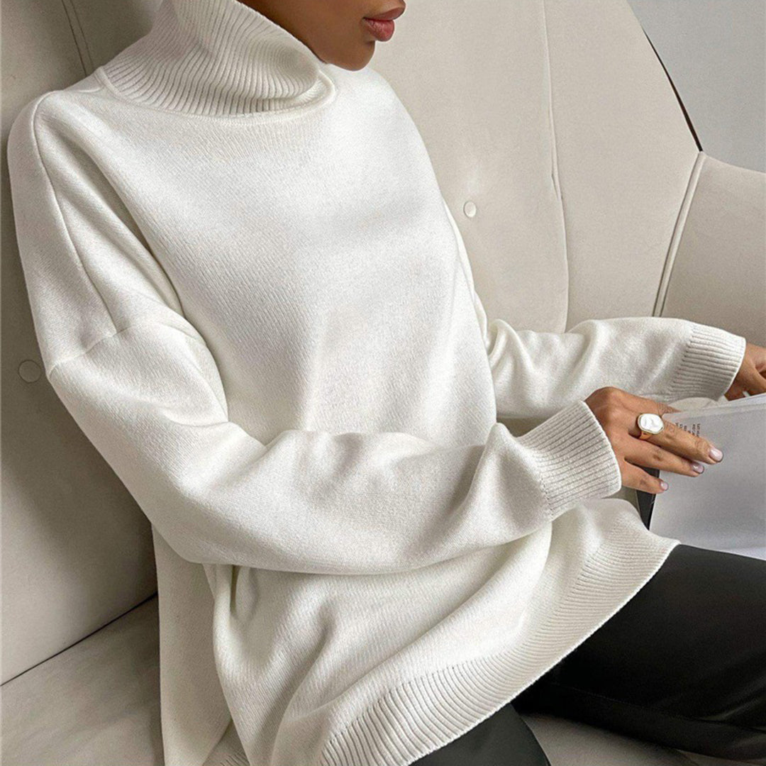 R&B | Hochkragenpullover mit Langen Ärmeln