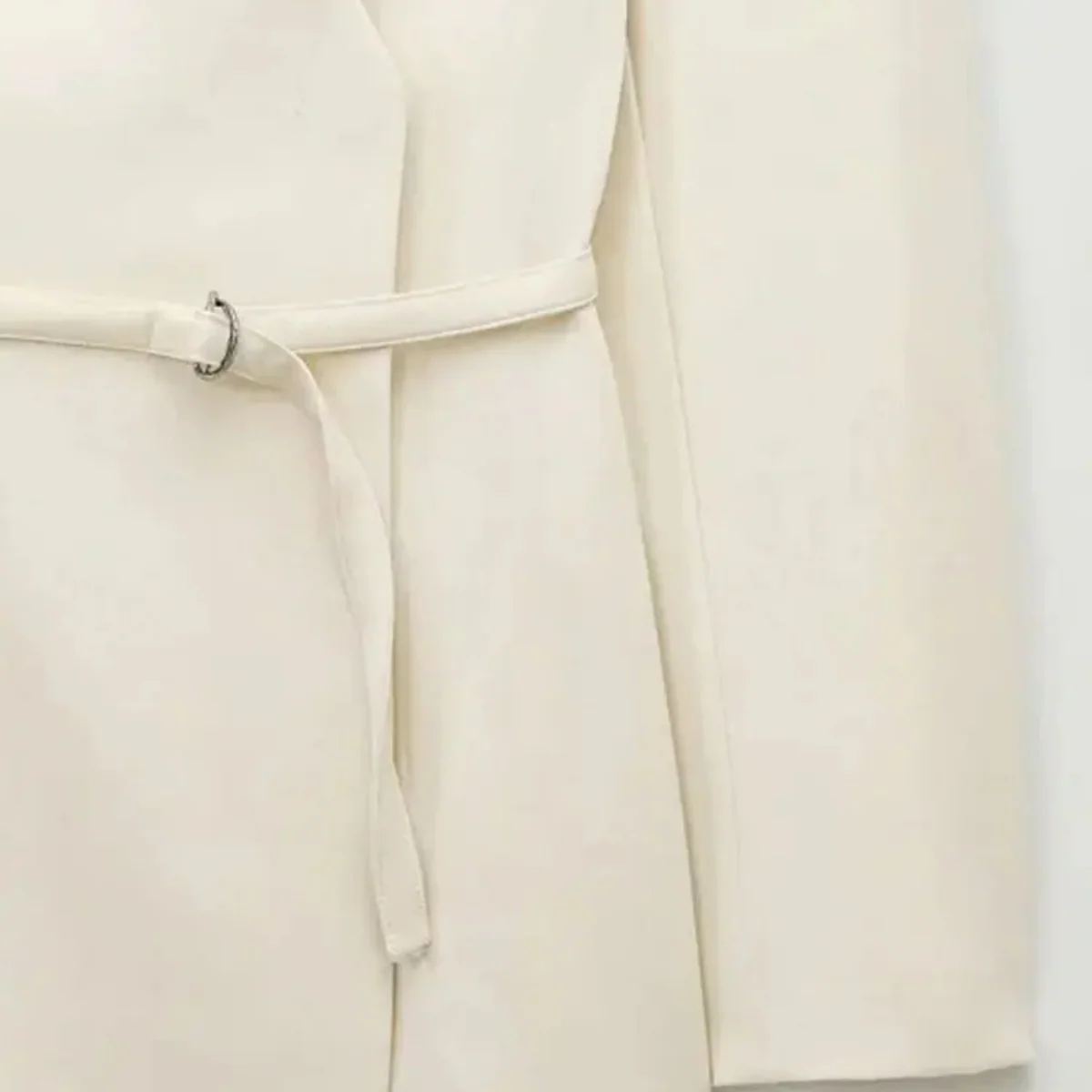 R&B | Damen Wickelblazerjacke mit Gürtel und Taillierter Passform
