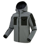 R&B | Outdoor Herren Cargo Set wasserdicht und winddicht mit Kapuze für Wandern und täglichen GR&Brauch