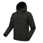 R&B | Outdoor Herren Cargo Set wasserdicht und winddicht mit Kapuze für Wandern und täglichen GR&Brauch