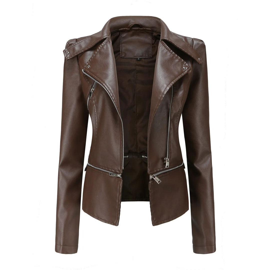 R&B | Elegante Lederjacke für Frauen
