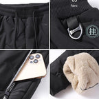 R&B | Herren Doppel-Lagen-Hose - Fleece gefüttert & stilvolles Design