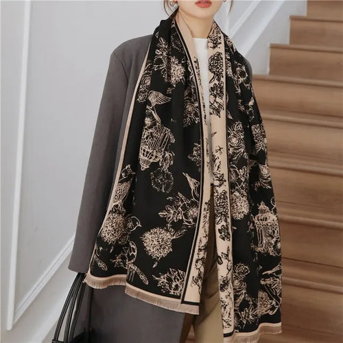 R&B - Schal Pashmina Decke