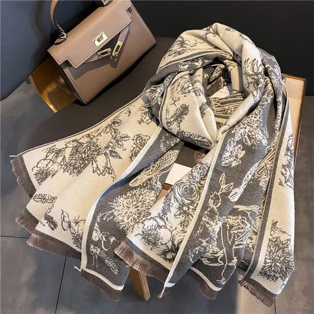 R&B - Schal Pashmina Decke