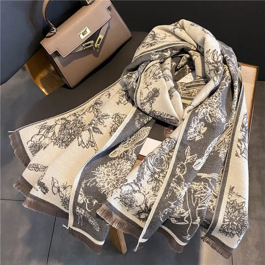 R&B - Schal Pashmina Decke