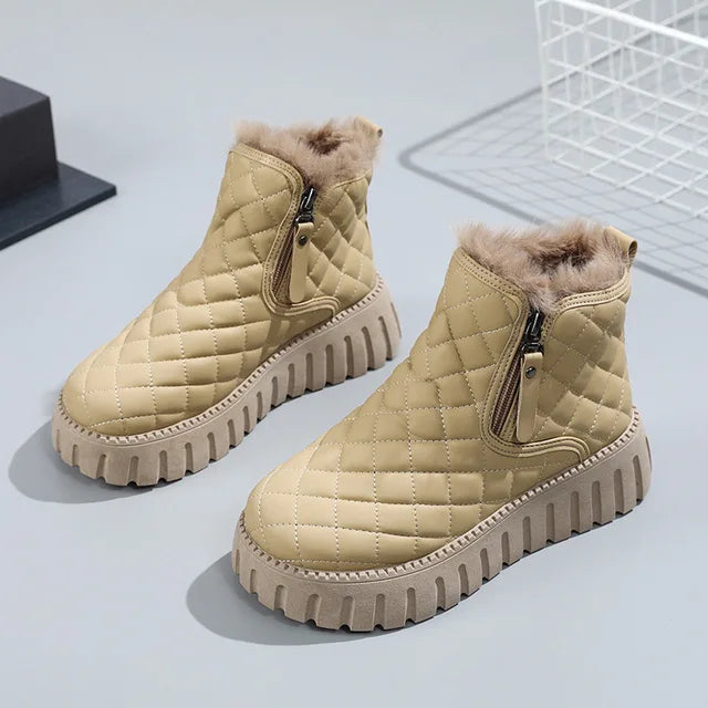 R&B | Orthopädische Winter Frauen Schuhe Schneestiefel