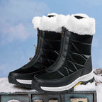 R&B | Reißverschluss Rutschfeste Baumwollstiefel