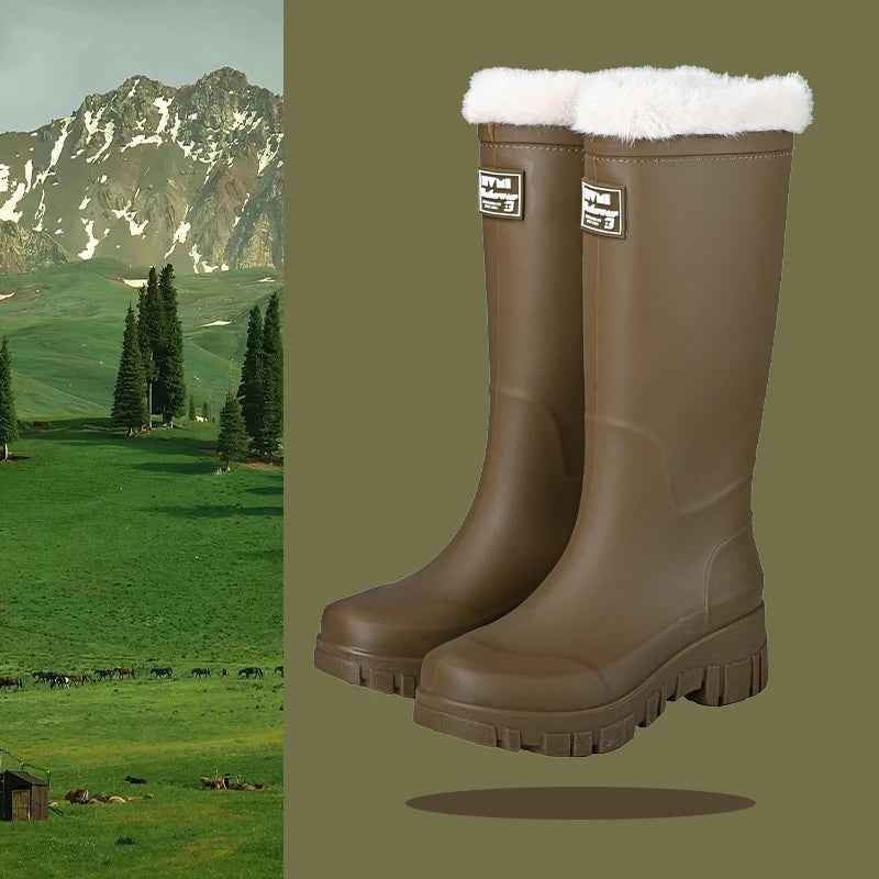 R&B | Stiefel - Wasserfest Thermogefüttert Mitteltube für Frauen