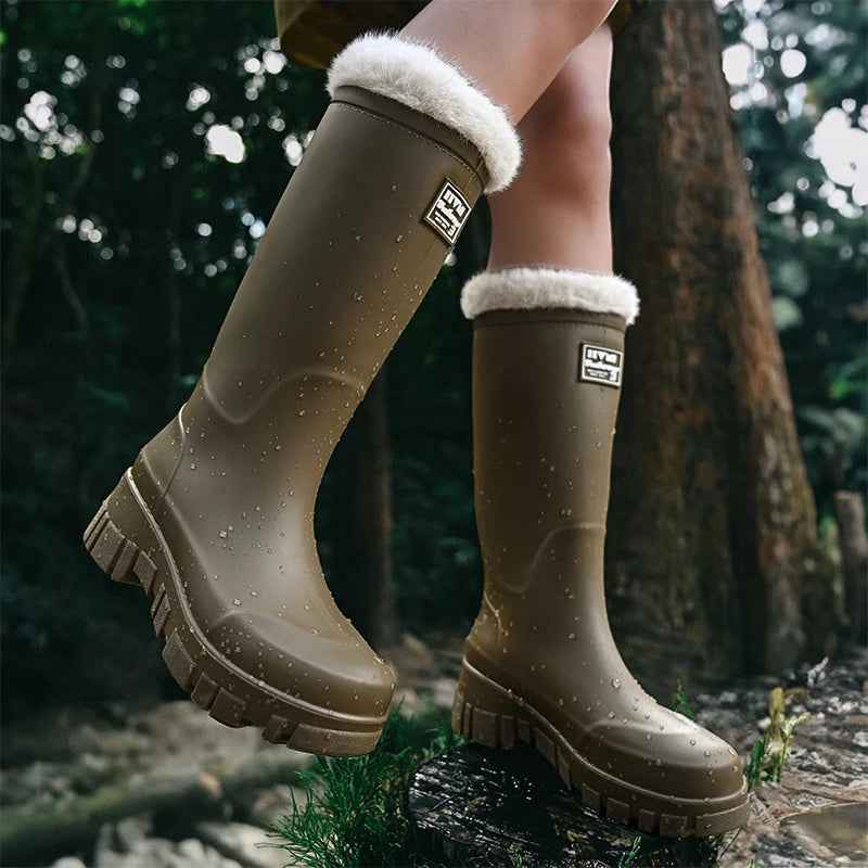 R&B | Stiefel - Wasserfest Thermogefüttert Mitteltube für Frauen