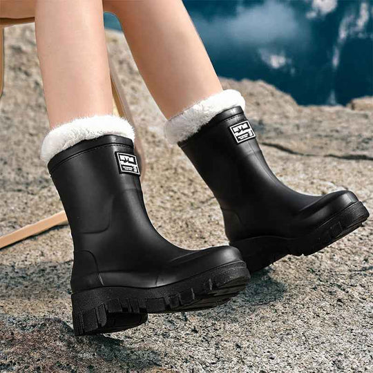 R&B | Stiefel - Wasserfest Thermogefüttert Mitteltube für Frauen