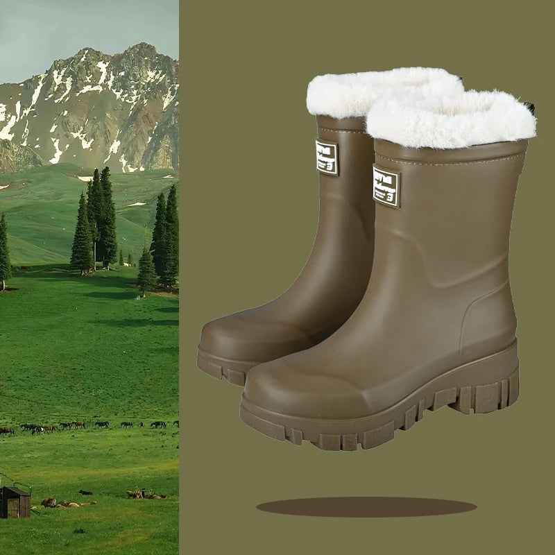 R&B | Stiefel - Wasserfest Thermogefüttert Mitteltube für Frauen