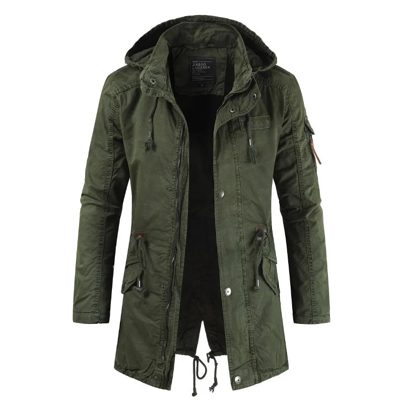 R&B | Herren Parka Fleece - Bequemer Windbreaker