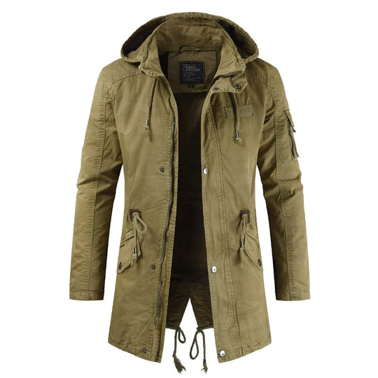 R&B | Herren Parka Fleece - Bequemer Windbreaker