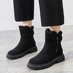 Winterstiefel | Mit Fell gefüttert | Rutschfest | Stiefeletten | Damenstiefel R&B