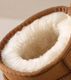 Winterstiefel - Slipper-Modell - Mit Fellfutter - Stiefeletten - Damenstiefel R&B