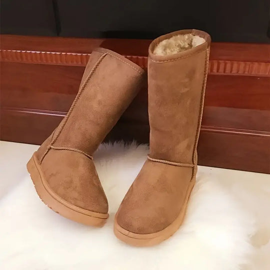Winterstiefel - Mittelhoch - Fleece gefüttert - Schneestiefel - Damenstiefel R&B